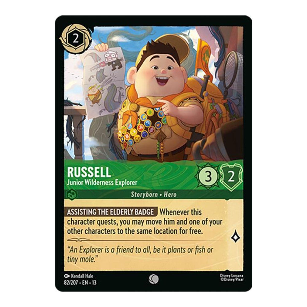 Attack of the Vine! (13) - Russell - Junior Wilderness Explorer (#82/207) (Near Mint)