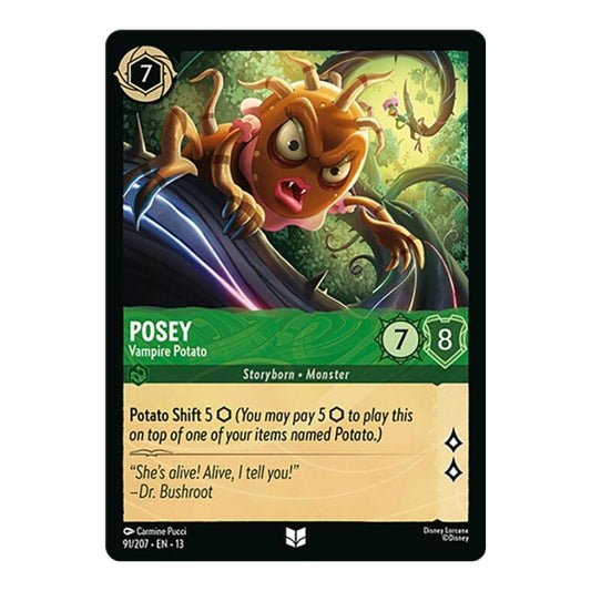Attack of the Vine! (13) - Posey - Vampire Potato (#91/207) (Near Mint)