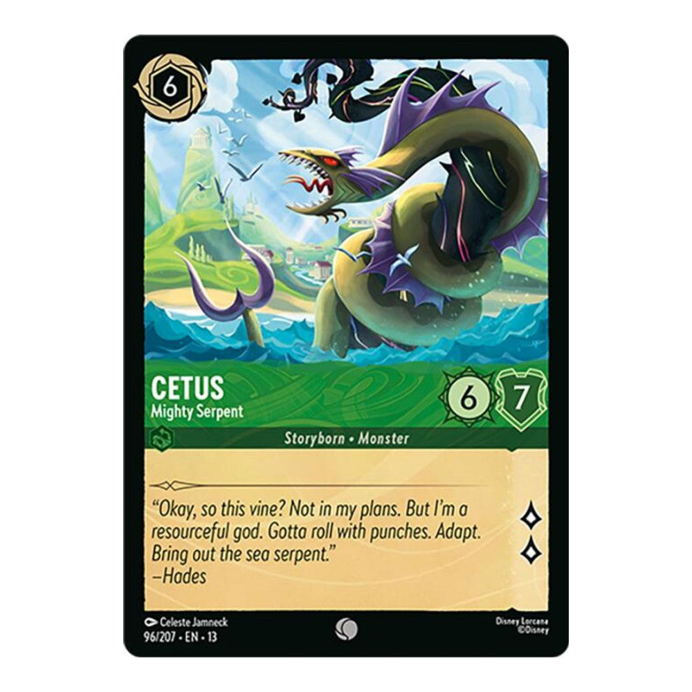 Attack of the Vine! (13) - Cetus - Mighty Serpent (#96/207) (Near Mint)