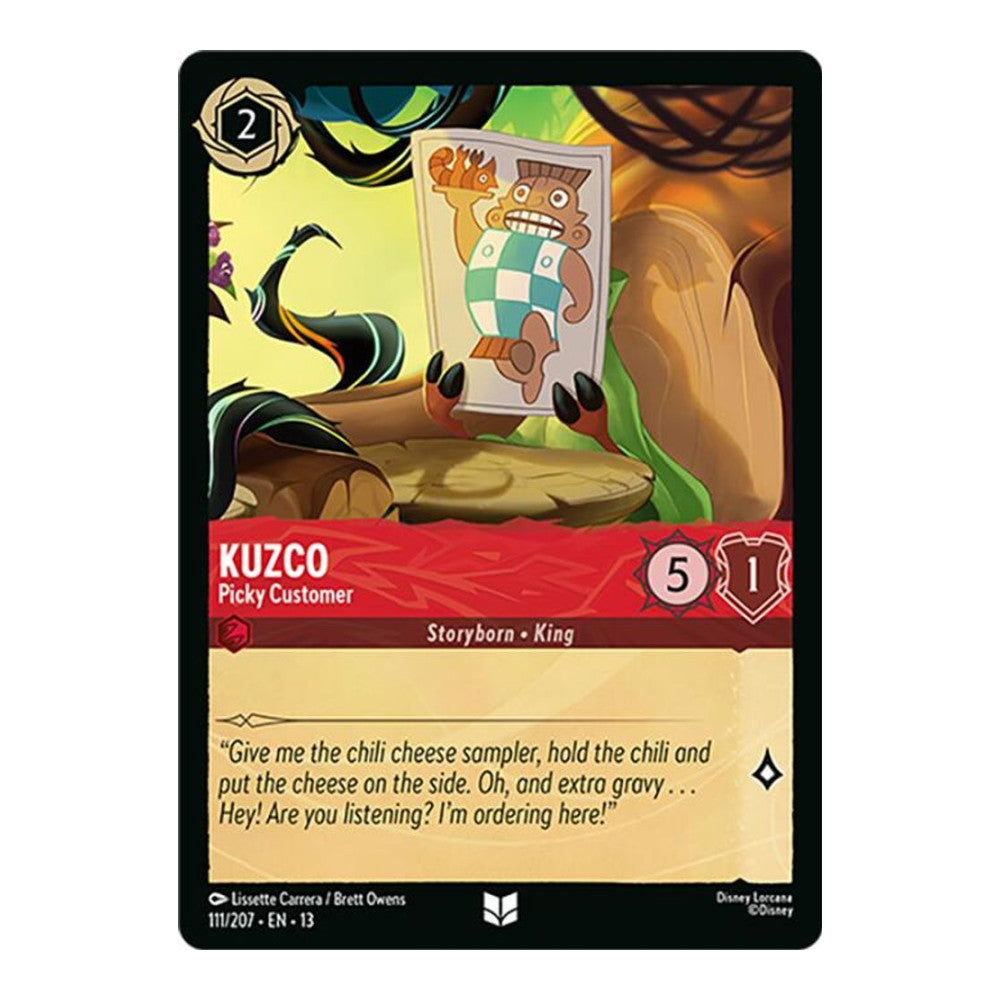 Attack of the Vine! (13) - Kuzco - Picky Customer (#111/207) (Near Mint)