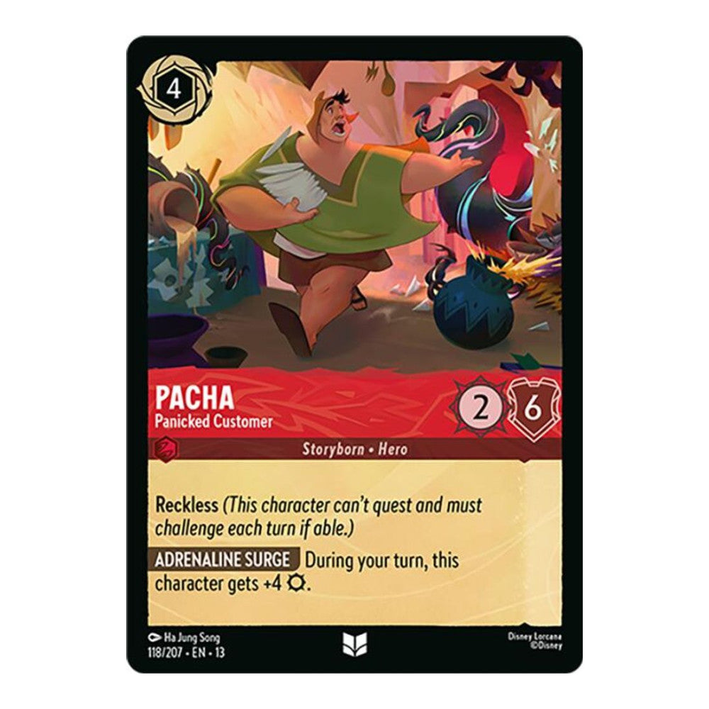 Attack of the Vine! (13) - Pacha - Panicked Customer (#118/207) (Near Mint)