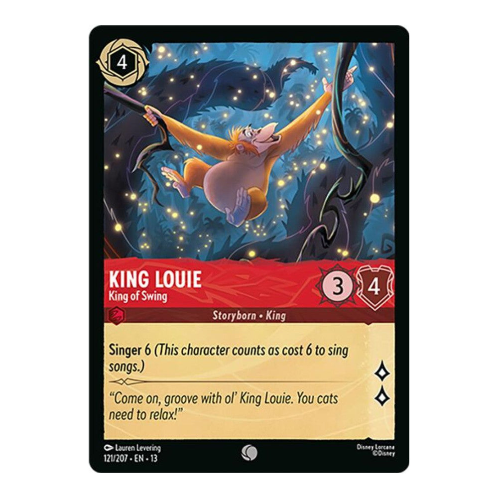 Attack of the Vine! (13) - King Louie - King of Swing (#121/207) (Near Mint)