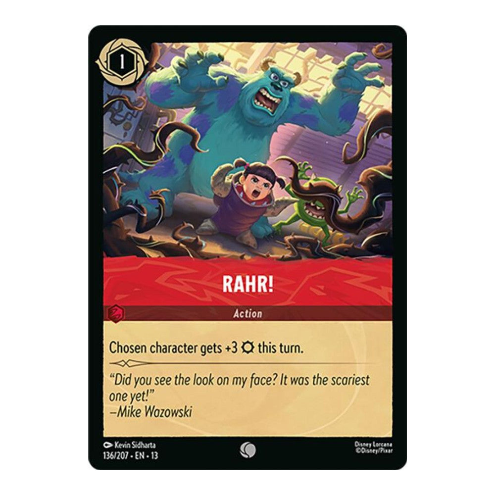 Attack of the Vine! (13) - RAHR! (#136/207) (Near Mint)