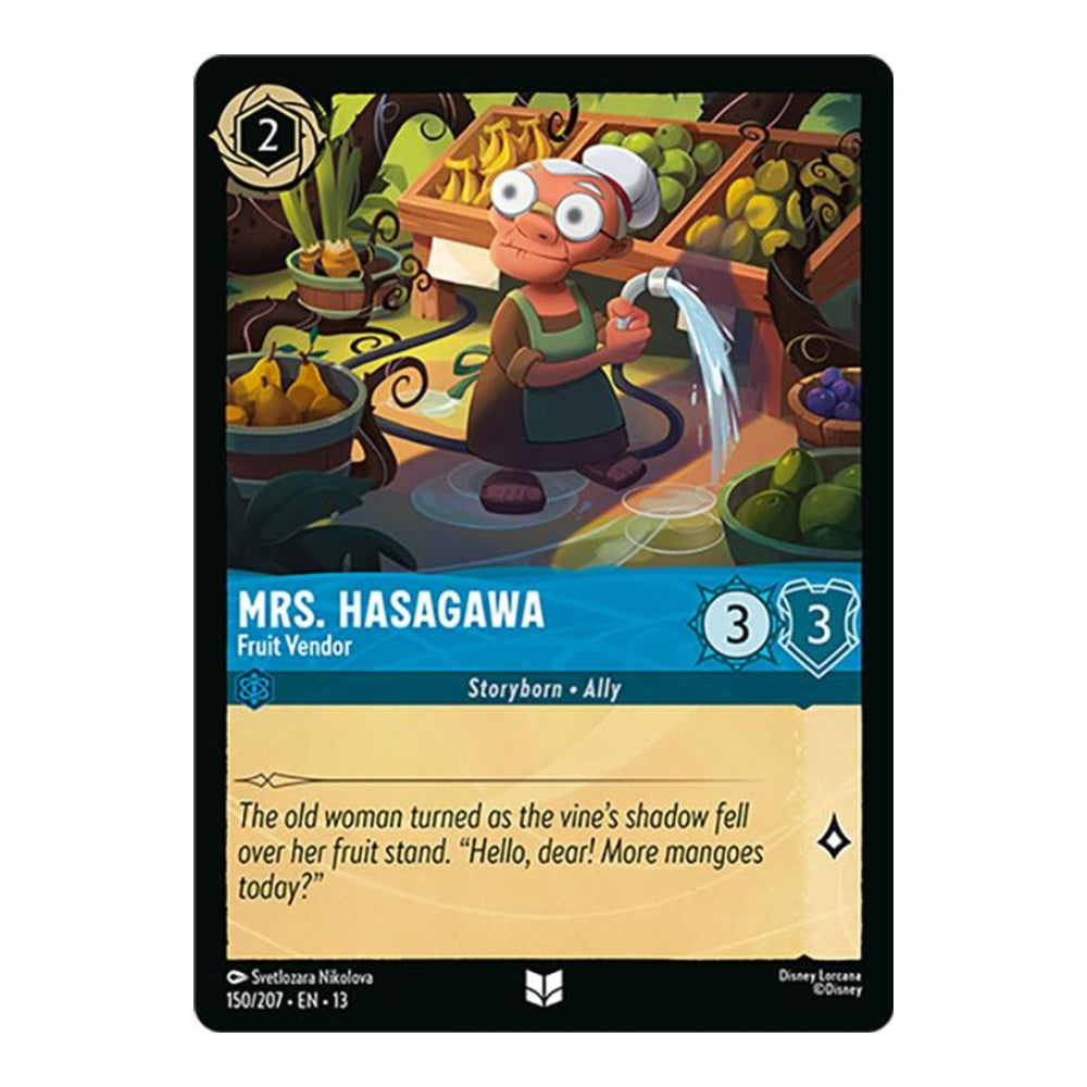Attack of the Vine! (13) - Mrs. Hasagawa - Fruit Vendor (#150/207) (Near Mint)