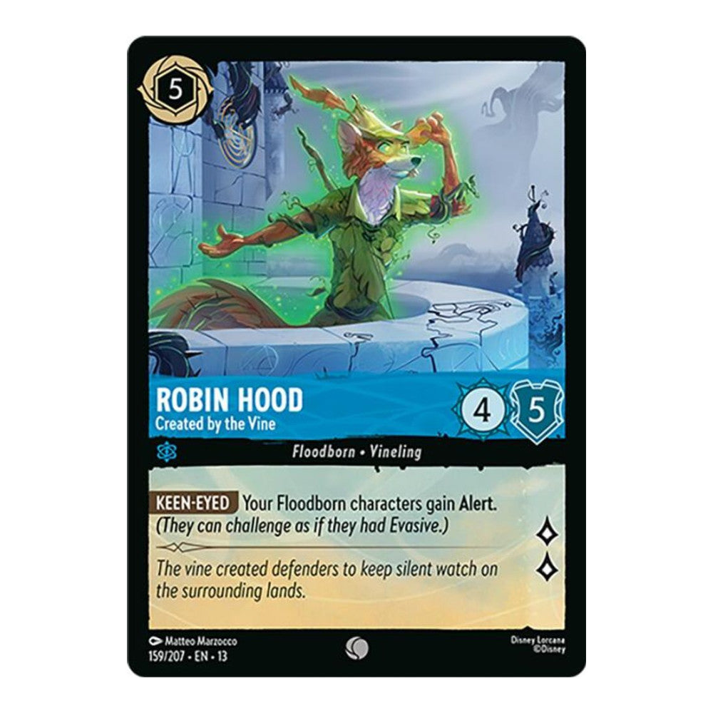 Attack of the Vine! (13) - Robin Hood - Created by the Vine (#159/207) (Near Mint)