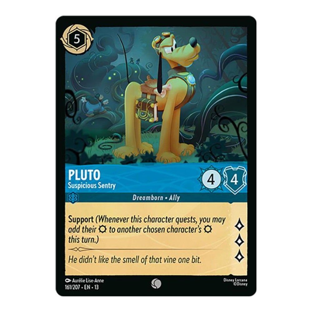 Attack of the Vine! (13) - Pluto - Suspicious Sentry (#161/207) (Near Mint)
