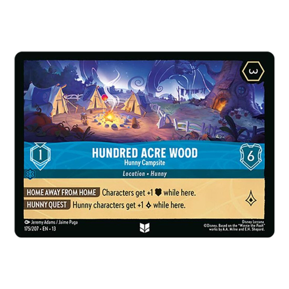 Attack of the Vine! (13) - Hundred Acre Wood - Hunny Campsite (#175/207) (Near Mint)