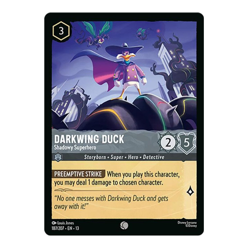 Attack of the Vine! (13) - Darkwing Duck - Shadowy Superhero (#187/207) (Near Mint)