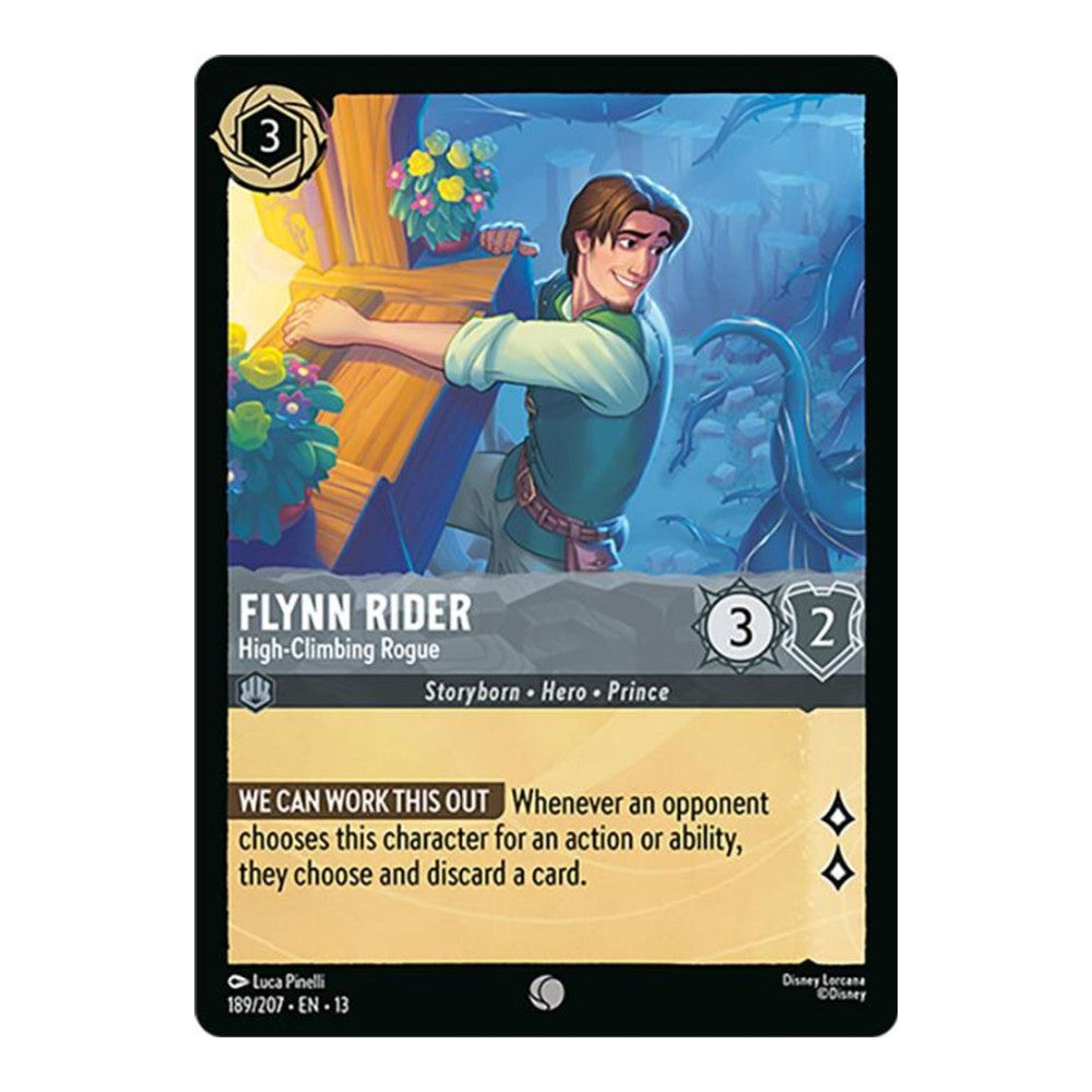 Attack of the Vine! (13) - Flynn Rider - High-Climbing Rogue (#189/207) (Near Mint)