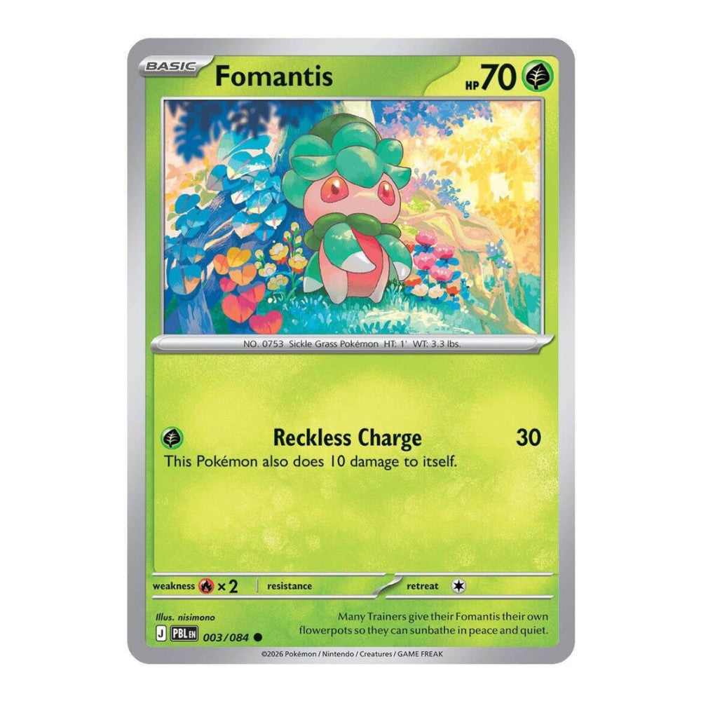ME05: Pitch Black (PBL) - Fomantis - 003/084 (#003/084) (Near Mint)