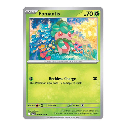ME05: Pitch Black (PBL) - Fomantis - 003/084 (#003/084)