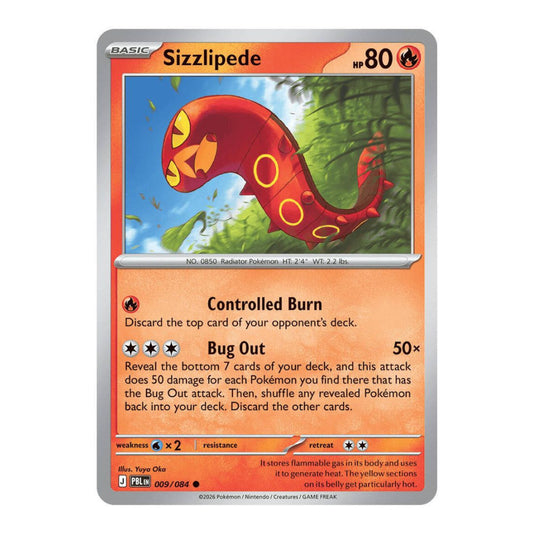 ME05: Pitch Black (PBL) - Sizzlipede (#009/084)