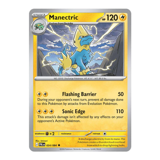 ME05: Pitch Black (PBL) - Manectric - 024/084 (#024/084)