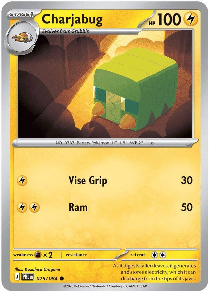 ME05: Pitch Black (PBL) - Charjabug (#025/084, Common) ()