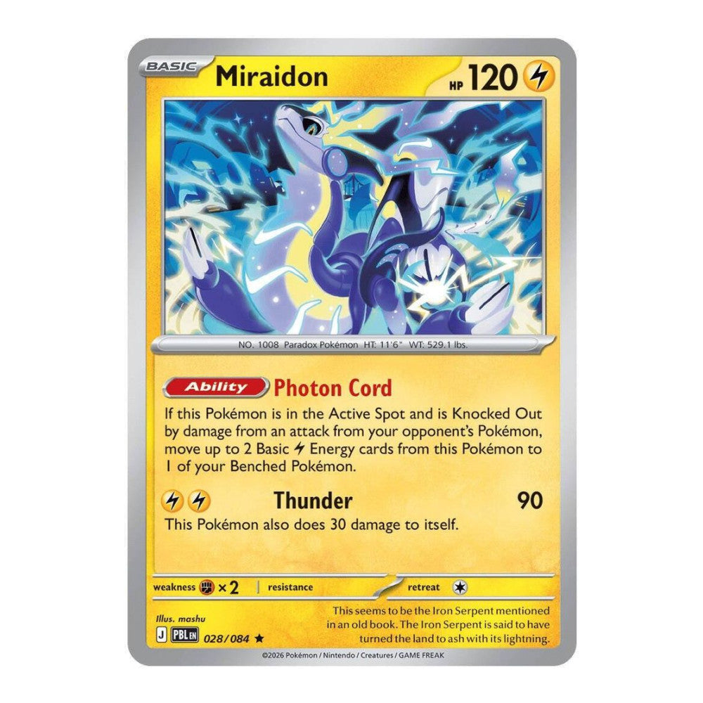 ME05: Pitch Black (PBL) - Miraidon (#028/084)