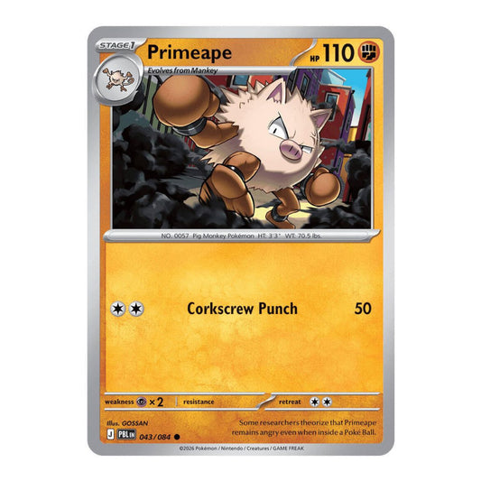 ME05: Pitch Black (PBL) - Primeape (#043/084)