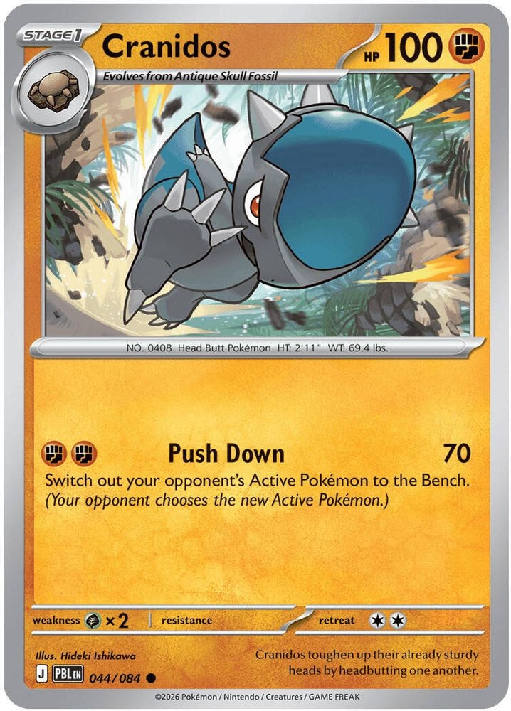 ME05: Pitch Black (PBL) - Cranidos (#044/084, Common) ()