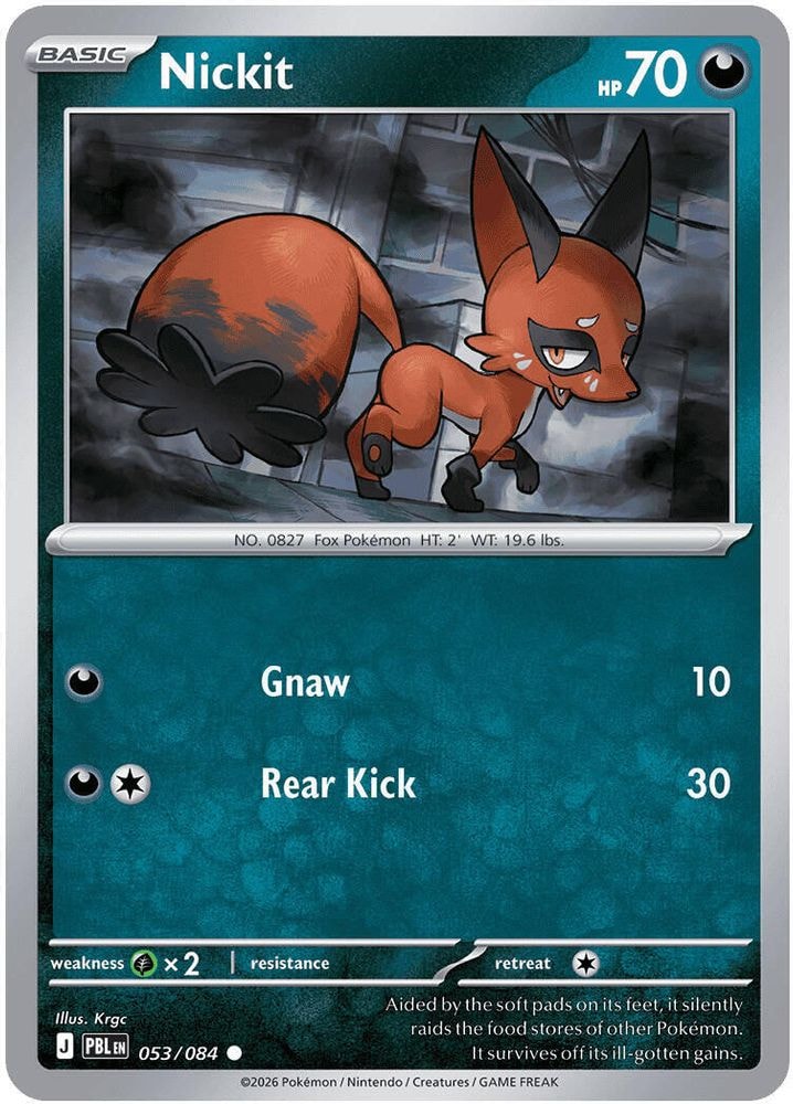ME05: Pitch Black (PBL) - Nickit (#053/084, Common) ()
