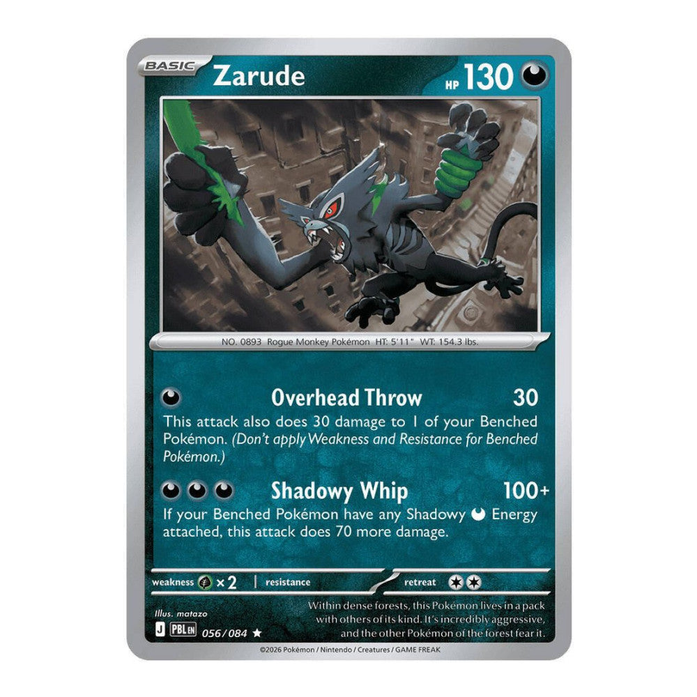 ME05: Pitch Black (PBL) - Zarude (#056/084)