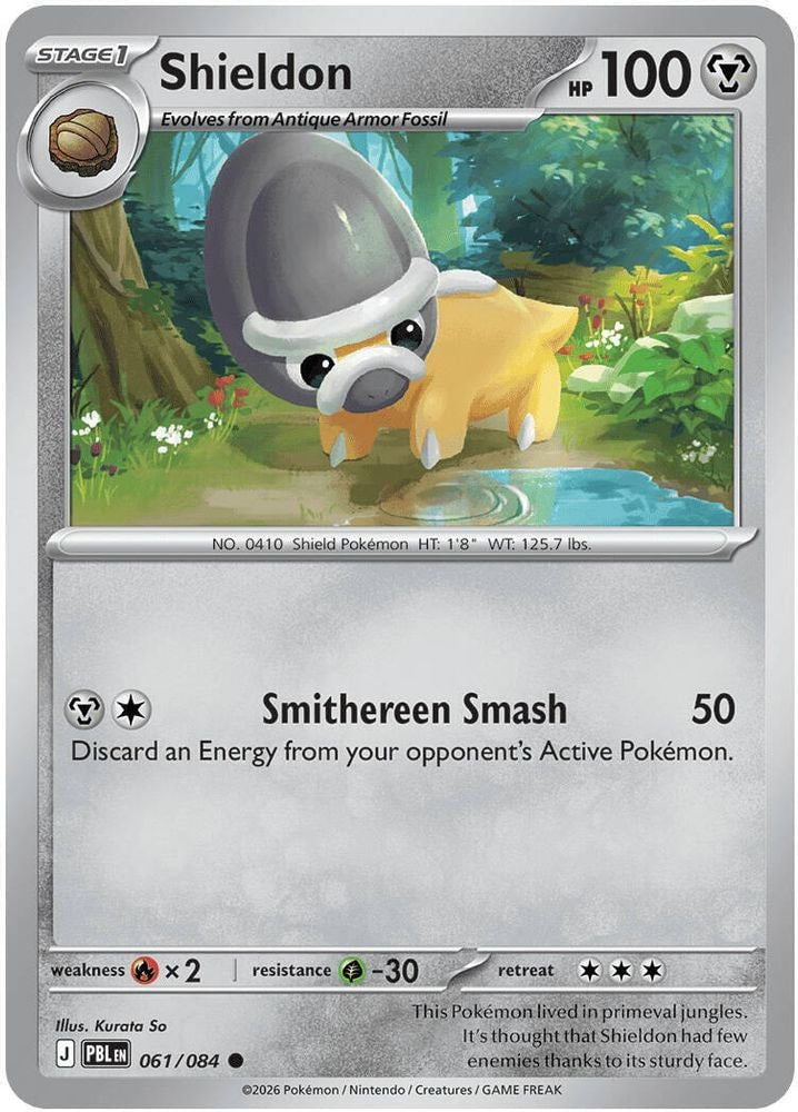 ME05: Pitch Black (PBL) - Shieldon (#061/084, Common)