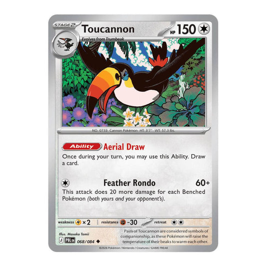 ME05: Pitch Black (PBL) - Toucannon 068 084 (#068/084) (Near Mint)