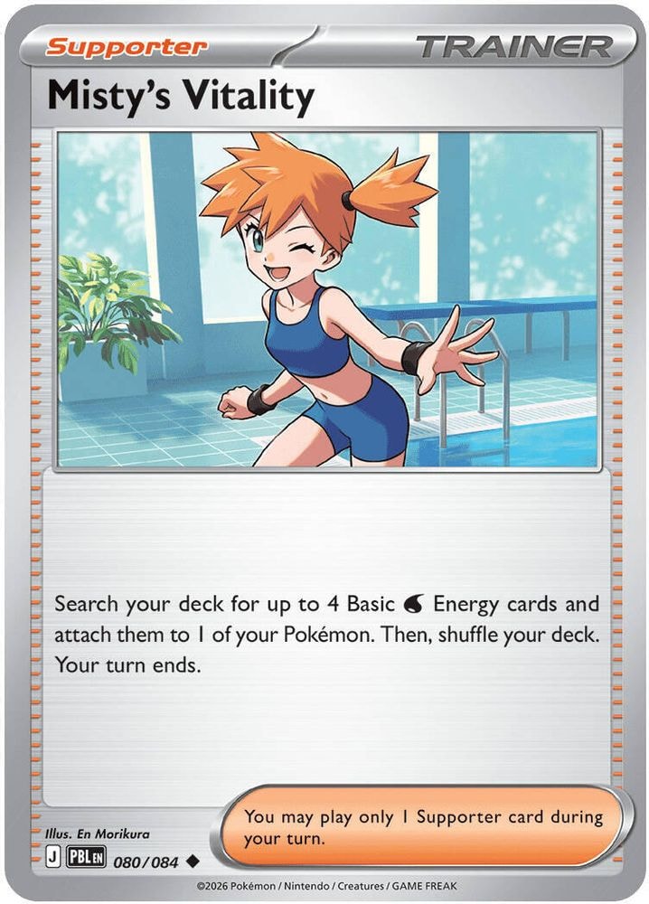 ME05: Pitch Black (PBL) - Misty's Vitality - 080/084 (#080/084, Uncommon) ()