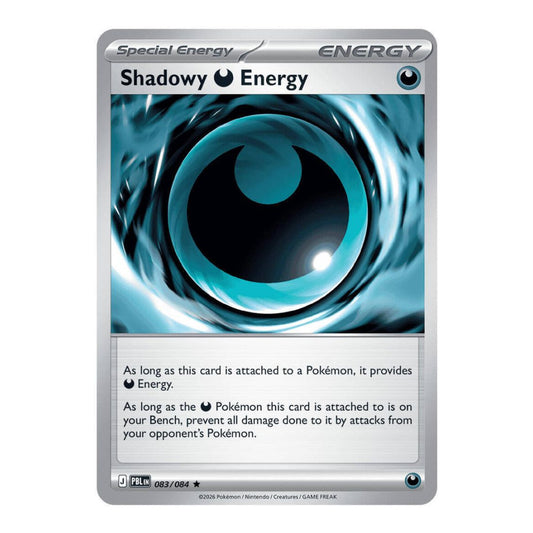 ME05: Pitch Black (PBL) - Shadowy Darkness Energy (#083/084) (Near Mint)