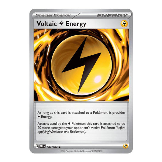 ME05: Pitch Black (PBL) - Voltaic Lightning Energy (#084/084) (Near Mint)
