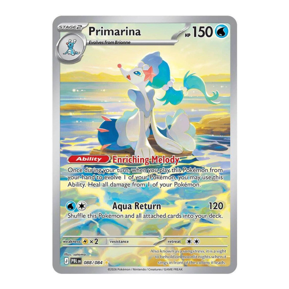ME05: Pitch Black (PBL) - Primarina 088 084 (#088/084) (Near Mint)