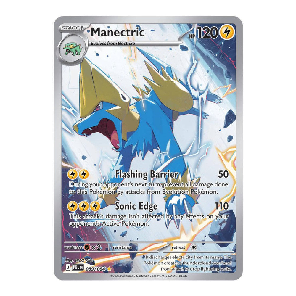 ME05: Pitch Black (PBL) - Manectric - 089/084 (#089/084) (Near Mint)