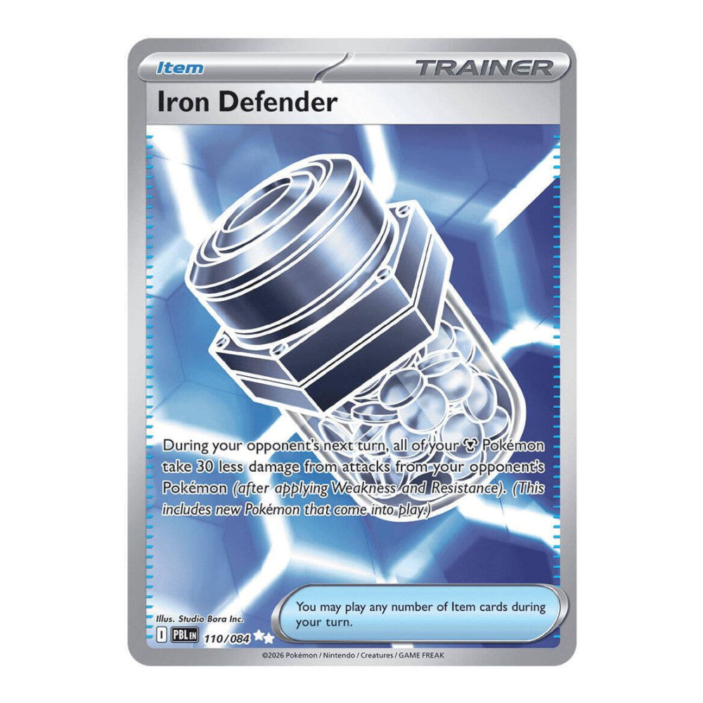 ME05: Pitch Black (PBL) - Iron Defender (#110/084) (Near Mint)