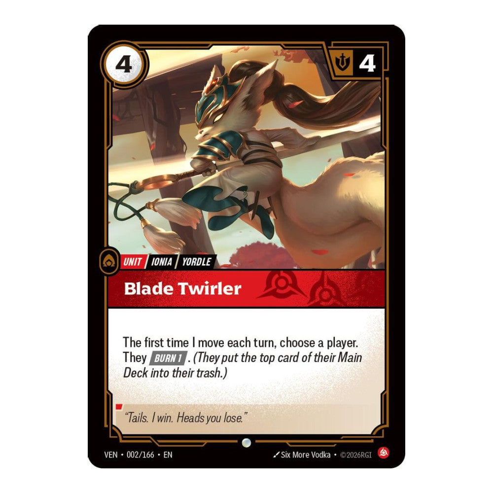 Vendetta (VEN) - Blade Twirler (#002/166) (Near Mint)