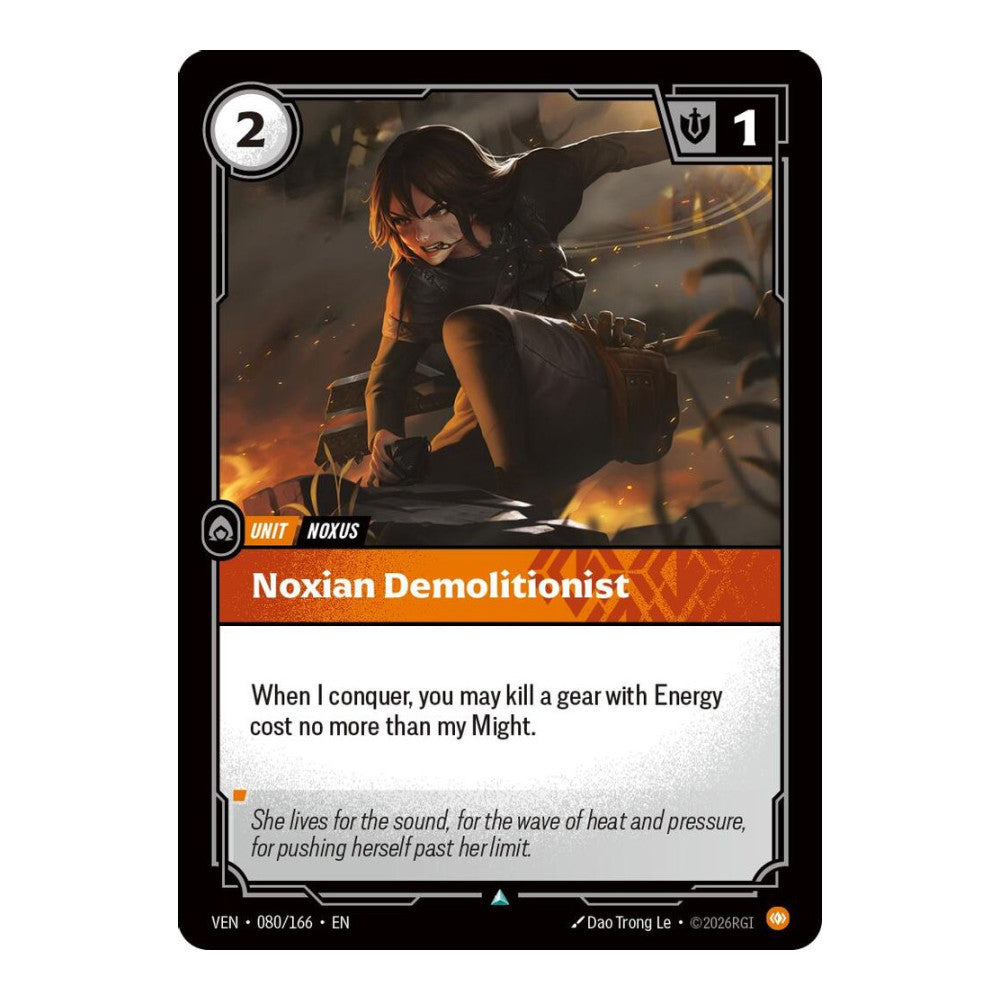 Vendetta (VEN) - Noxian Demolitionist (#080/166) (Near Mint)