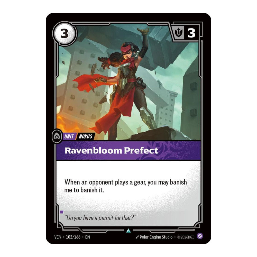 Vendetta (VEN) - Ravenbloom Prefect (#102/166) (Near Mint)
