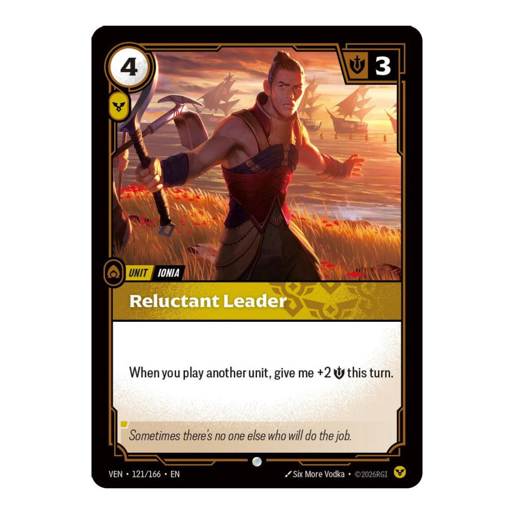 Vendetta (VEN) - Reluctant Leader (#121/166) (Near Mint)