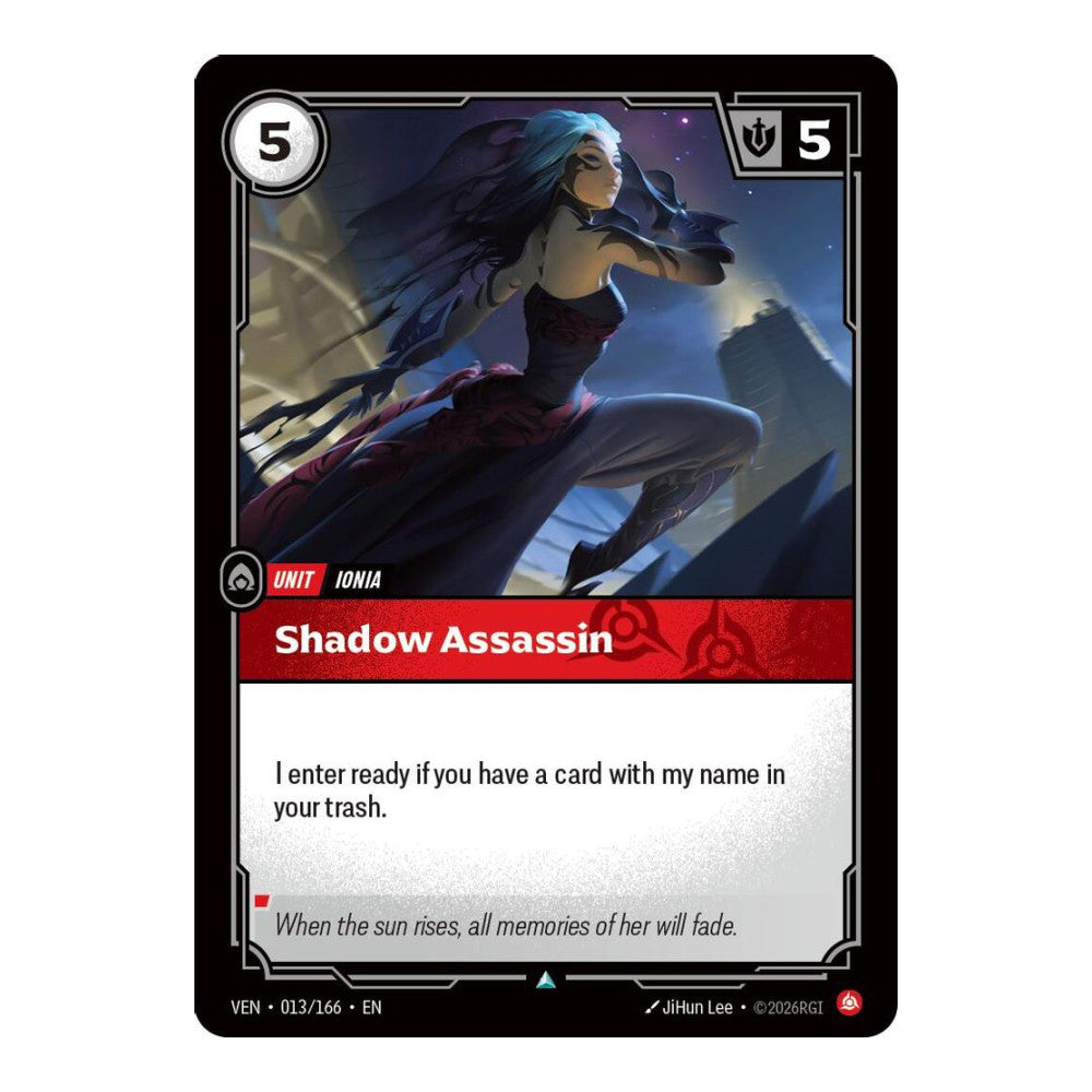 Vendetta (VEN) - Shadow Assassin (#013/166) (Near Mint)