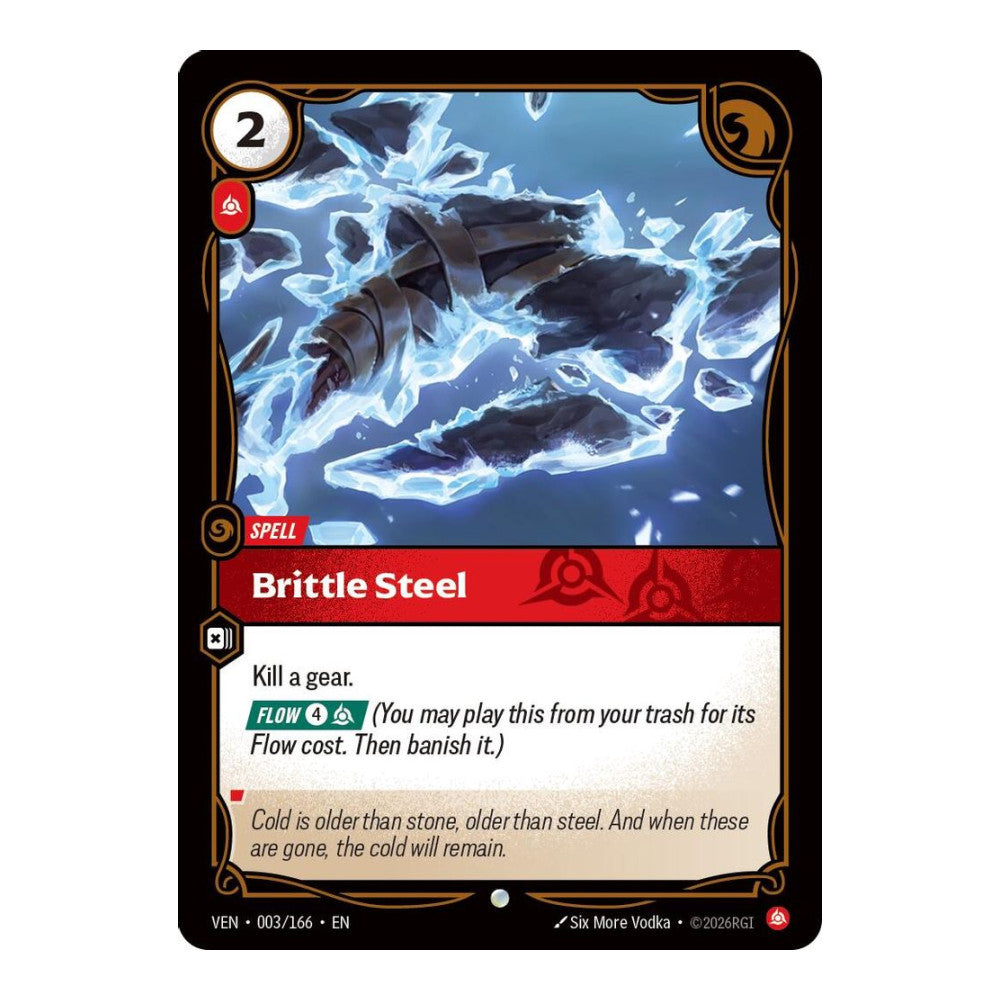 Vendetta (VEN) - Brittle Steel (#003/166) (Near Mint)