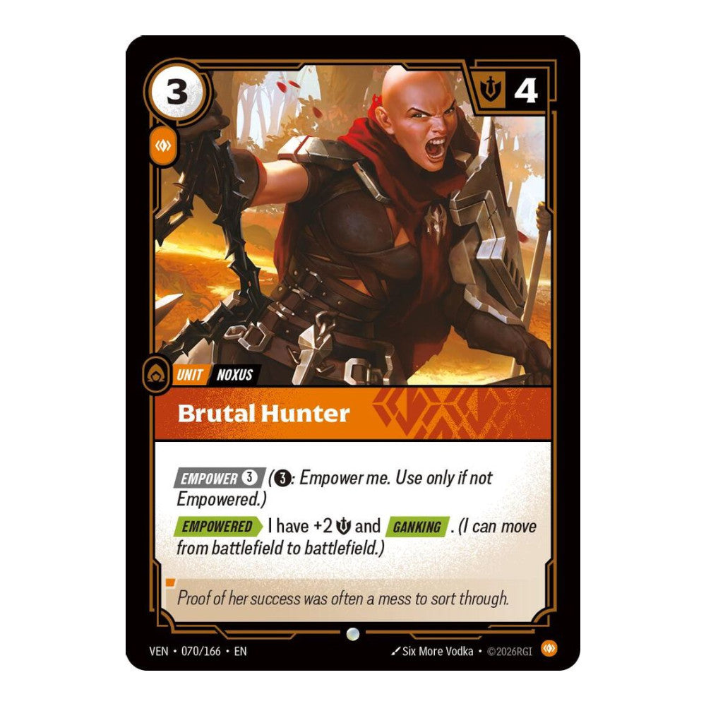 Vendetta (VEN) - Brutal Hunter (#070/166) (Near Mint)
