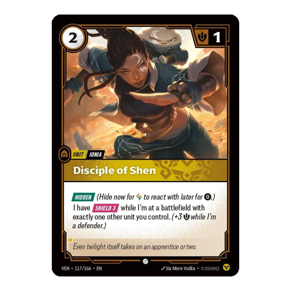 Vendetta (VEN) - Disciple of Shen (#117/166) (Near Mint)