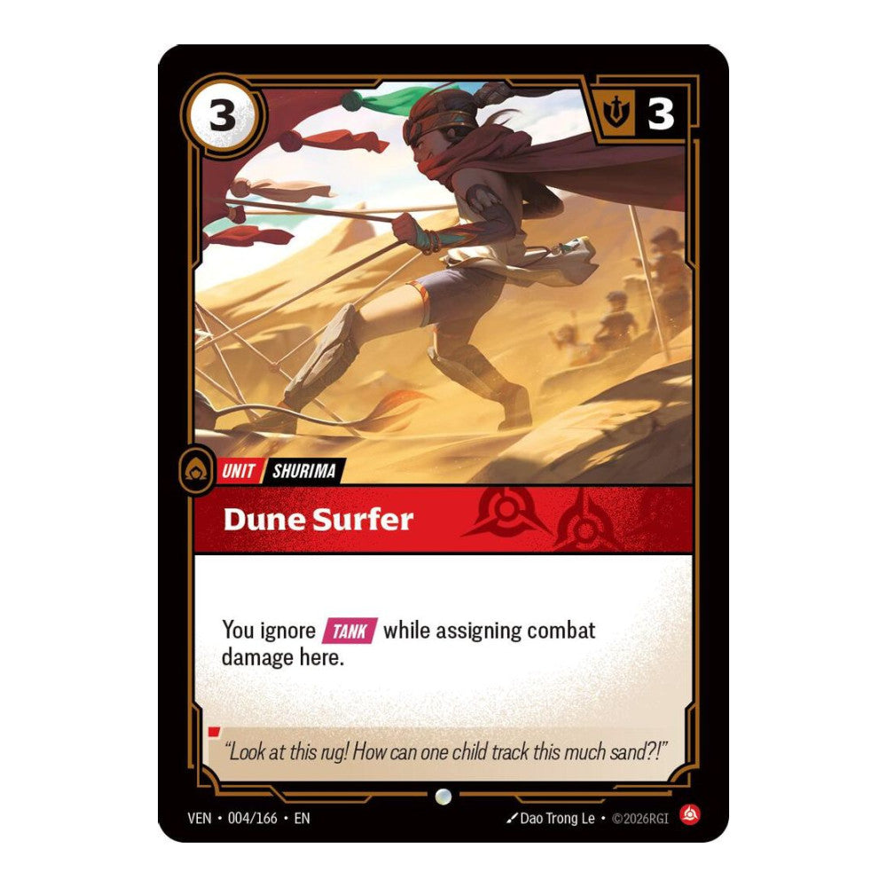 Vendetta (VEN) - Dune Surfer (#004/166) (Near Mint)