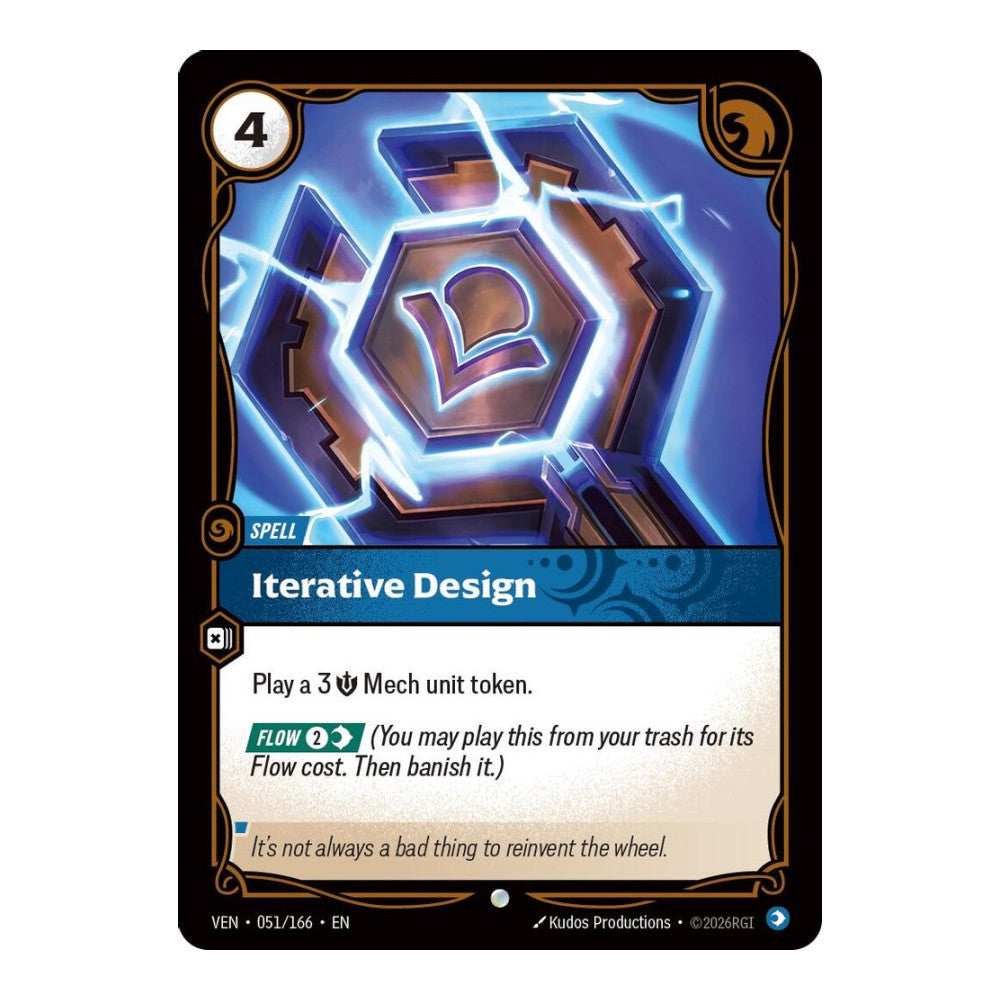 Vendetta (VEN) - Iterative Design (#051/166) (Near Mint)