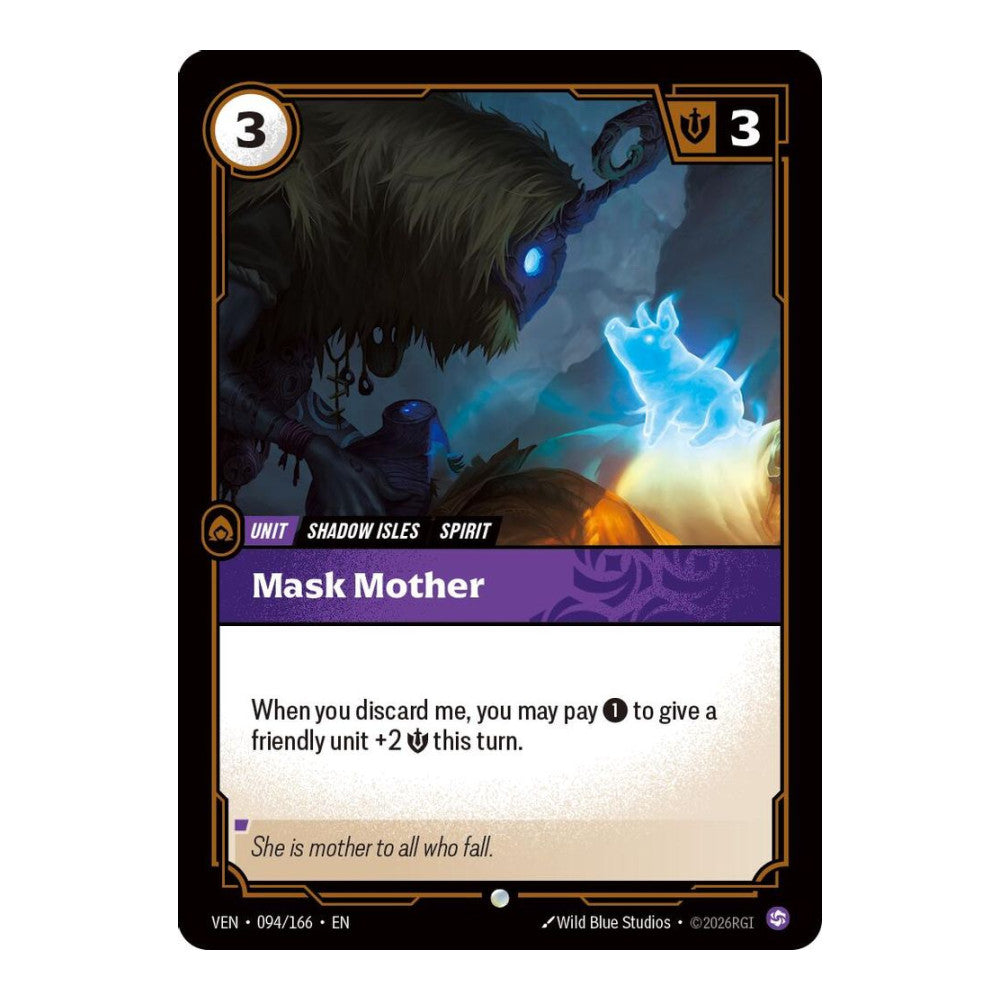 Vendetta (VEN) - Mask Mother (#094/166) (Near Mint)