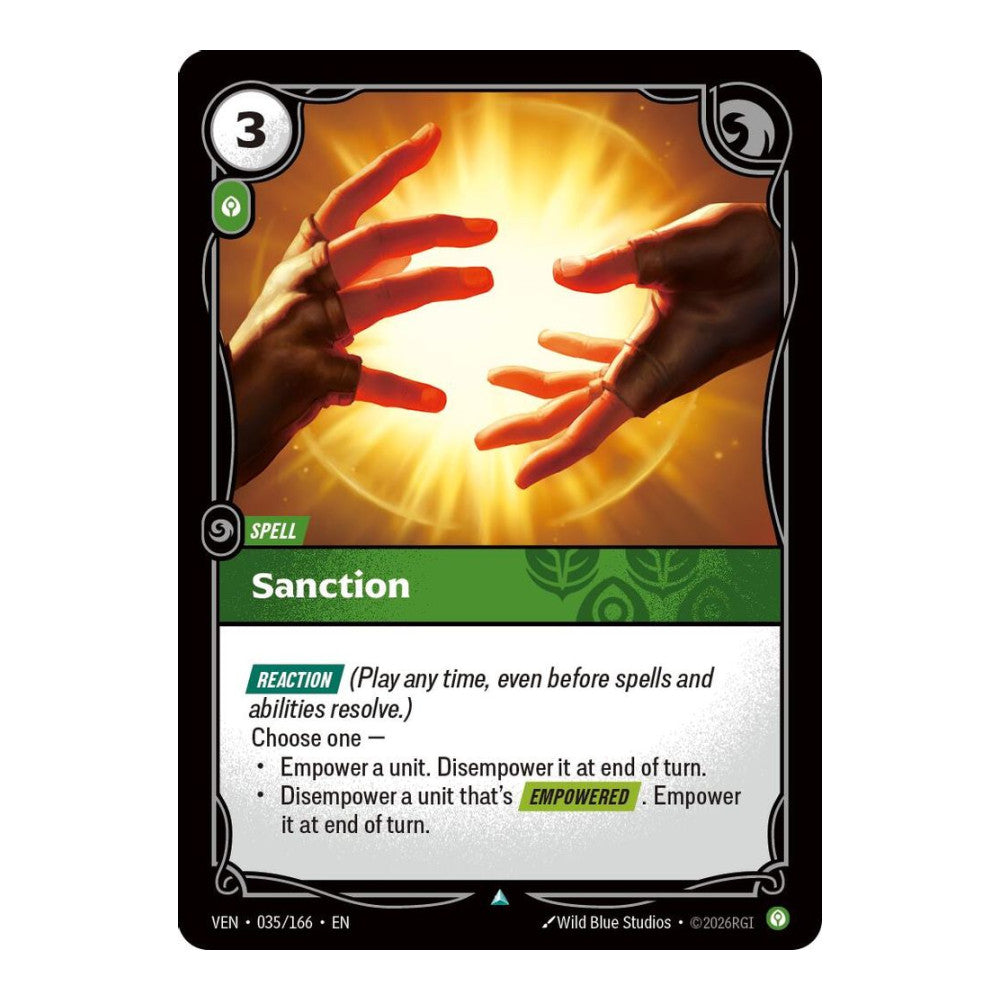 Vendetta (VEN) - Sanction (#035/166) (Near Mint)