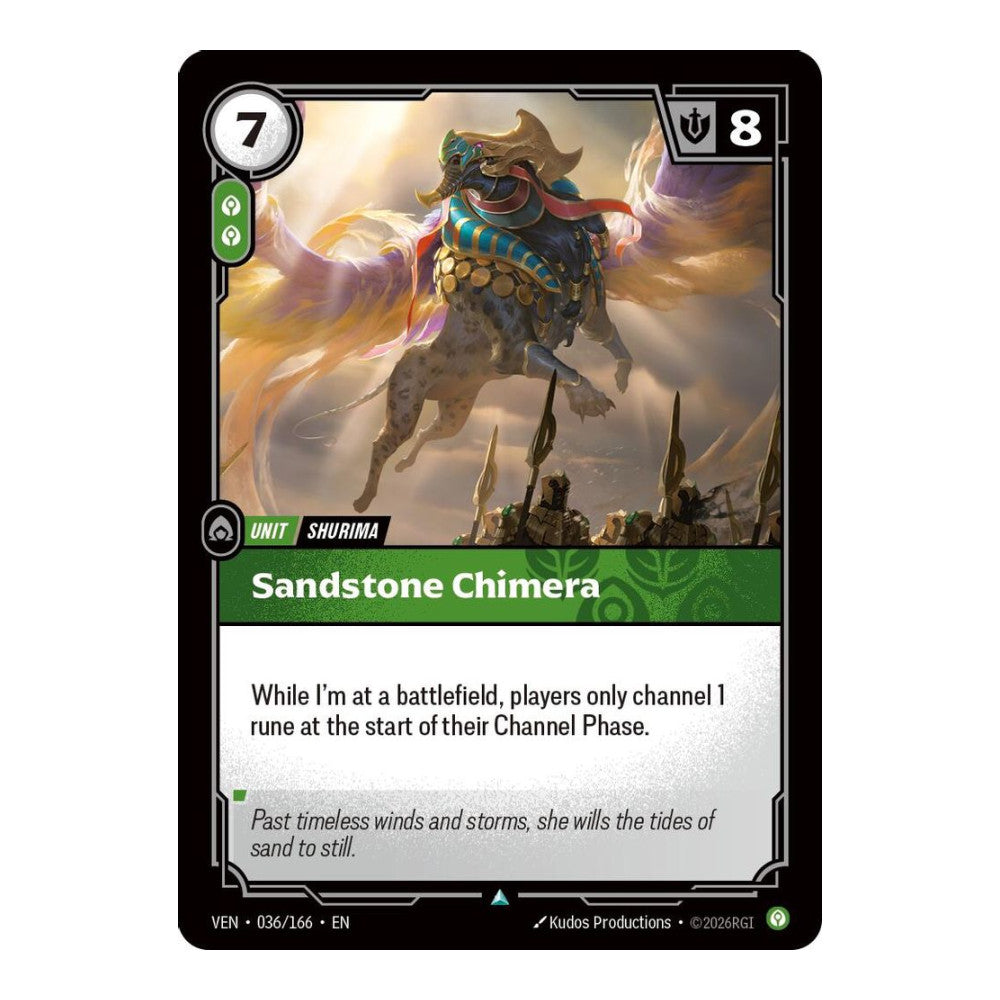 Vendetta (VEN) - Sandstone Chimera (#036/166) (Near Mint)