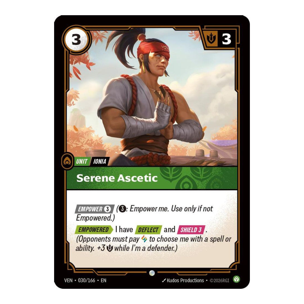 Vendetta (VEN) - Serene Ascetic (#030/166) (Near Mint)