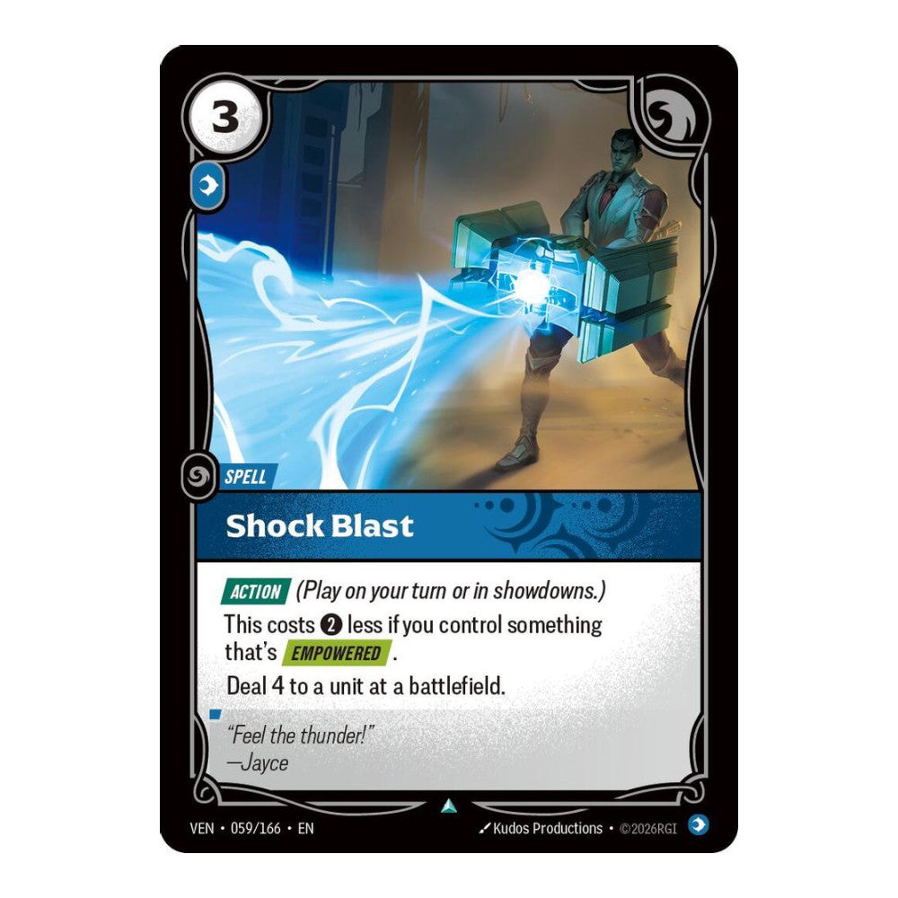 Vendetta (VEN) - Shock Blast (#059/166) (Near Mint)