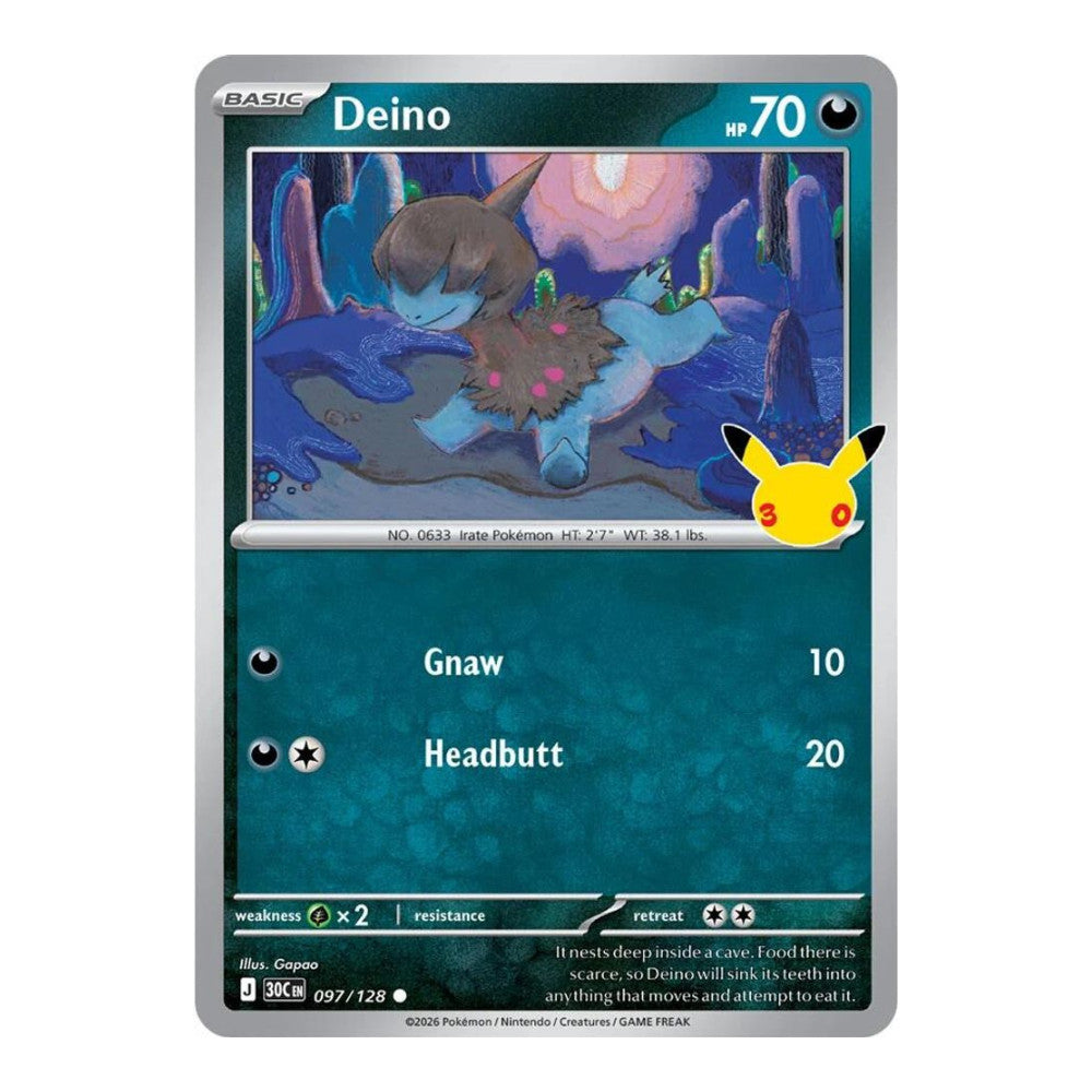 ME: 30th Celebration (30C) - Deino (#097/128) (Near Mint)