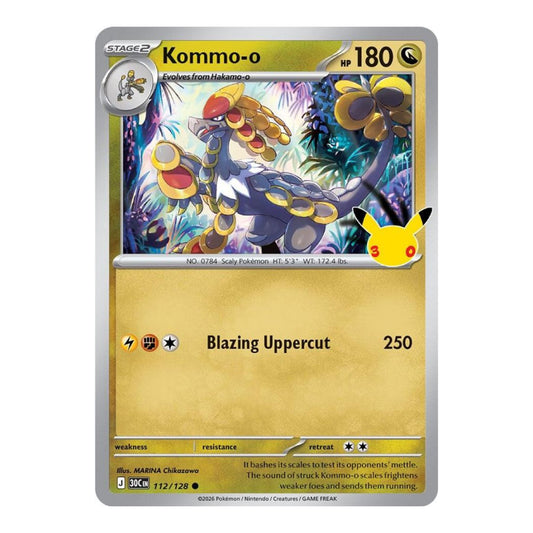 ME: 30th Celebration (30C) - Kommo-o - 112/128 (#112/128) (Near Mint)