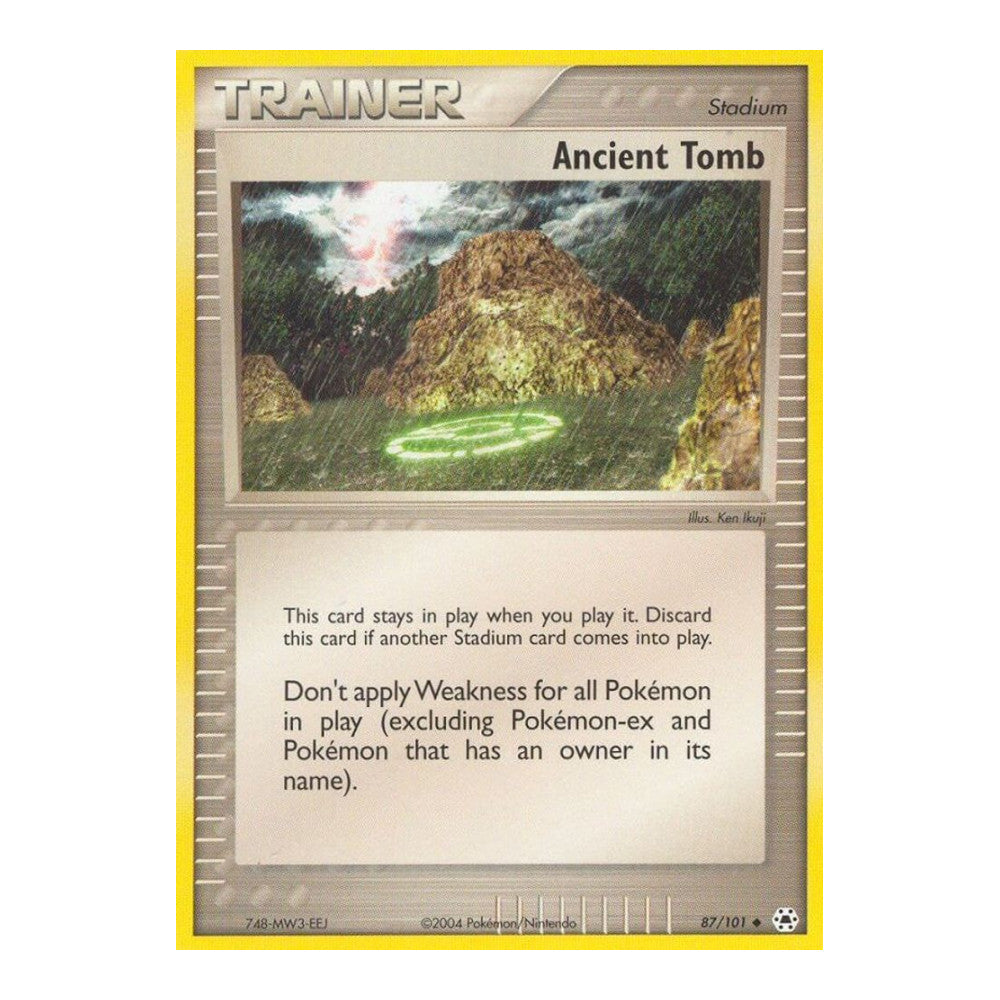 EX Hidden Legends (HL) - Ancient Tomb (#87/101) (Near Mint)