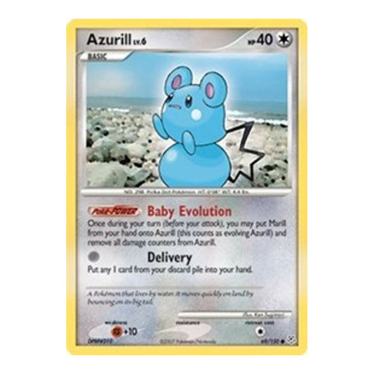 Diamond and Pearl (DP) - Azurill (#69/130) (Near Mint)